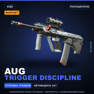 StatTrak™ AUG | Trigger Discipline | Поношенное · Скин Counter-Strike 2