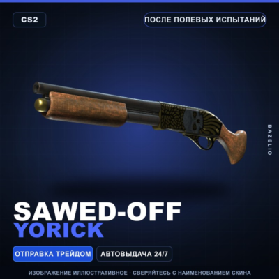 Sawed-Off | Yorick | После полевых испытаний · Скин Counter-Strike 2