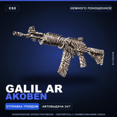 Galil AR | Akoben | Немного поношенное · Скин Counter-Strike 2
