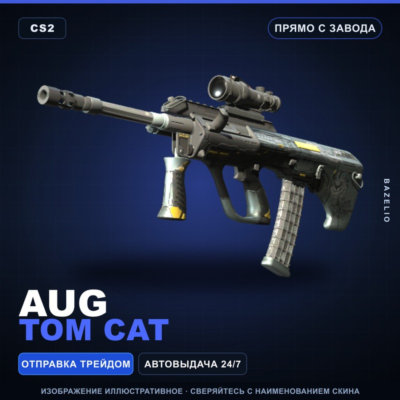 AUG | Tom Cat | Прямо с завода · Скин Counter-Strike 2