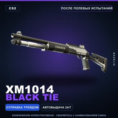 XM1014 | Black Tie | После полевых испытаний · Скин Counter-Strike 2