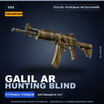 Сувенирный Galil AR | Hunting Blind | После полевых испытаний · Скин Counter-Strike 2