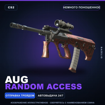 AUG | Random Access | Немного поношенное · Скин Counter-Strike 2