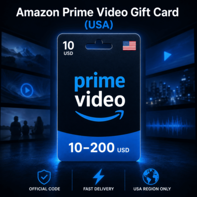 Amazon Prime Video (США) 10–200 USD | Код пополнения