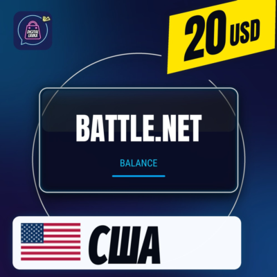 Battle.net Gift Card США 20 USD 💳 цифровой код — автовыдача 24/7