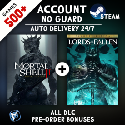 Mortal Shell II: Devout Edition + Lords of the Fallen + 500 ИГР STEAM АККАУНТ