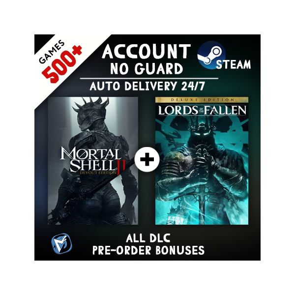 Mortal Shell II: Devout Edition + Lords of the Fallen + 500 ИГР STEAM АККАУНТ
