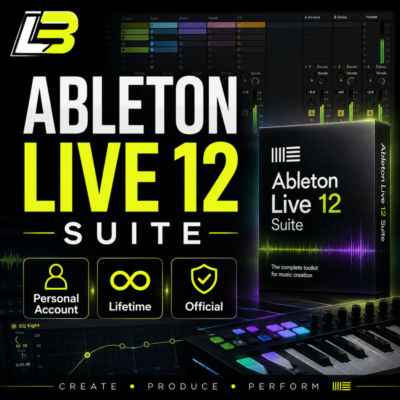 ABLETON LIVE 12 SUITE ЛИЧНЫЙ АККАУНТ НА ​​ВСЮ ЖИЗНЬ