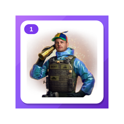 World of Tanks Twitch Drops (1 Item) — 10x crew skins