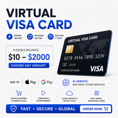 🌐 Виртуальная карта Visa | $10–$2000 💳 | Пополнение 🔄 | Безопасность и доверие 🔒