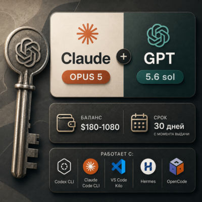 АПИ OPUS 5 / Fable 5 / GPT-5.6