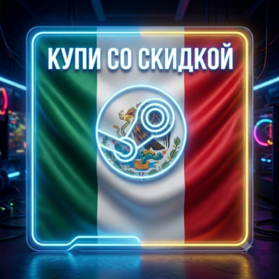 Новый [STEAM] аккаунт - со скидкой - [МЕКСИКА] - автовыдача 24/7