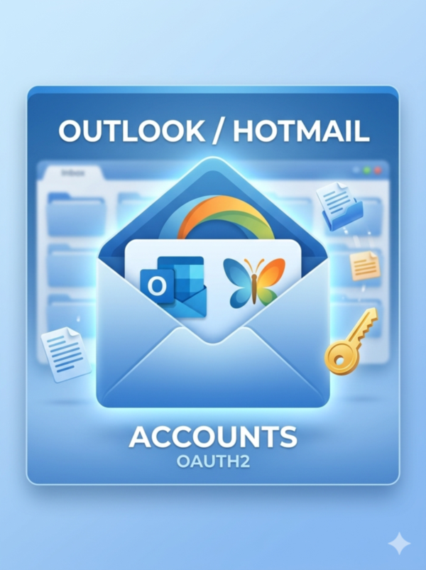 Учетные записи Outlook / Hotmail | 11 месяцев | OAuth2 и токен обновления