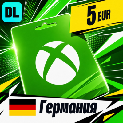Xbox Gift Card Германия 5 EUR 💳 цифровой код — автовыдача 24/7
