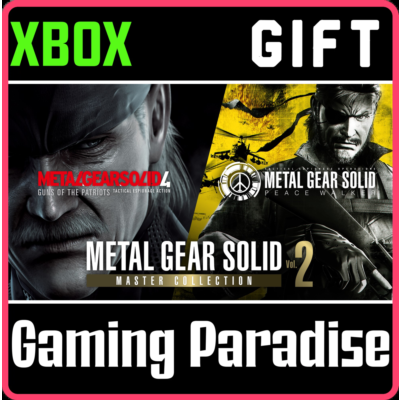 METAL GEAR SOLID: MASTER COLLECTION Vol.2 XBOX SERIES S|X 🎁БЕЗ ВХОДА В АККАУНТ