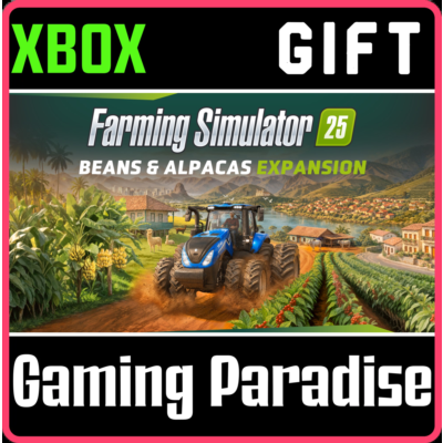 Farming Simulator 25: Beans & Alpacas Expansion XBOX SERIES S|X 🎁БЕЗ ВХОДА В АККАУНТ