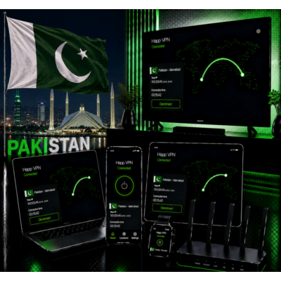 Happ VPN | Пакистан 🇵🇰 Статический IP | Защита от DPI | Доступ ИИ | 10 Гбит/с 🚀