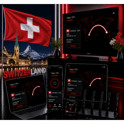Happ VPN | Швейцария 🇨🇭 Статический IP | Защита от DPI | Доступ ИИ | 10 Гбит/с 🚀