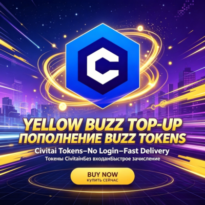 Пополнение Buzz Tokens Civitai, подписка, не требуется вход в аккаунт
