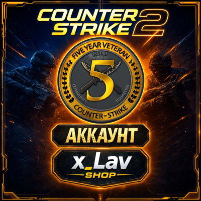 CS 2  Медаль за 5 лет службы