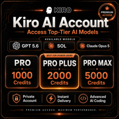 🚀 [МОМЕНТАЛЬНО 24/7] KIRO PRO / PRO+ / MAX | Личный Аккаунт | 100% Приват ⚡