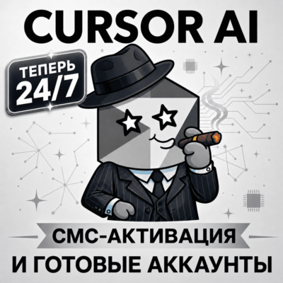 CURSOR | СМС-АКТИВАЦИЯ (24/7 АВТО) И ГОТОВЫЕ АККАУНТЫ | ГАРАНТИЯ