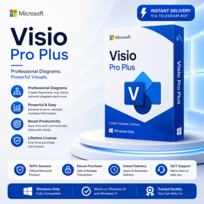 Microsoft Visio Professional 2021 | Пожизненная активация | Windows