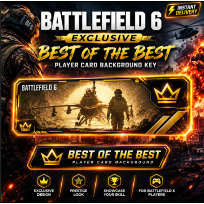 Battlefield 6 Best Of The Best Player Card Backgroun Ключ  - Глобальный - ПК/PS5/XBOX