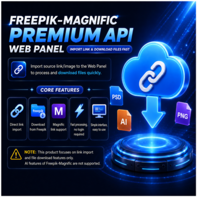 Веб-панель Freepik Premium API | Подписка на 1 месяц | Полная гарантия