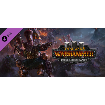 Total War WARHAMMER III Forge of the Chaos Dwarfs STEAM КЛЮЧ