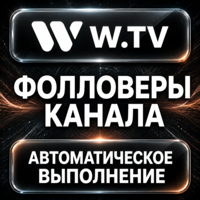 W.tv — Фолловеры канала