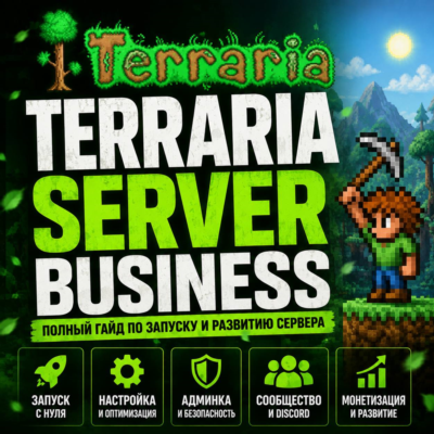 Terraria Server Business: полный запуск сервера с нуля - By DzheiGuide