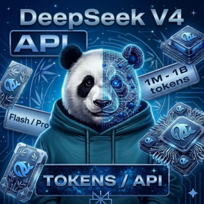 API | DEEPSEEK V4 • PRO • FLASH VISION EXP • FLASH | АВТО ДОСТАВКА | 1M-1B