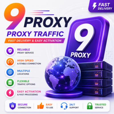 9 Proxy – Прокси-трафик | Быстрая доставка и активация | 9Proxy