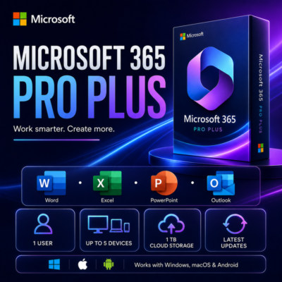 Microsoft Office 365 E3 | 1 ТБ OneDrive | 5 ПК/Mac | АВТОВЫДАЧА 24/7 | Гарантия 1 год