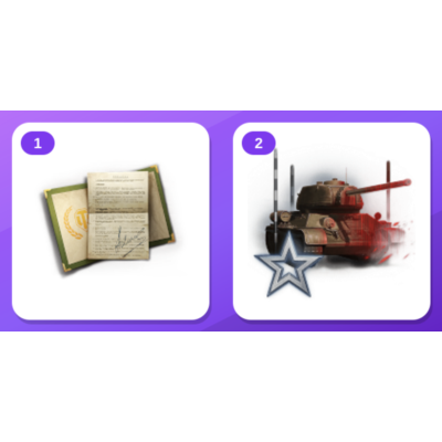 World of Tanks Twitch Drops (2 Items) — 1x Retraining Order + 2x Personal Reserves
