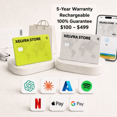Глобальная Платёжная Карта | Пополняемая | $100-$499 | Apple Pay | Google Pay | Azure