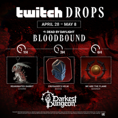 Dead by Daylight Апрель 2026 | 3 НАГРАДЫ💎BLOODBOUND💎WE ARE THE FLAME BANNER