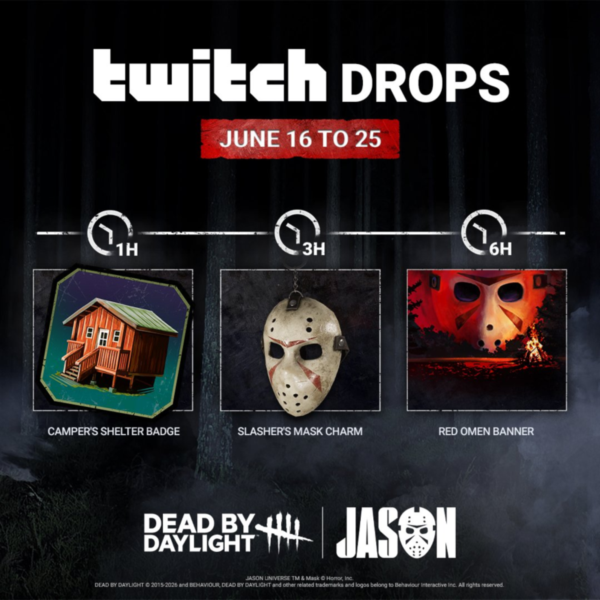 Dead by Daylight Июнь 2026 | 3 НАГРАДЫ💎JASON💎RED OMEN BANNER