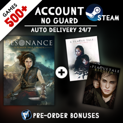 Resonance: A Plague Tale Legacy + Requiem + Innocence + 500 ИГР STEAM АККАУНТ