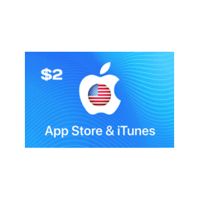 Подарочная карта iTunes номиналом 2 $