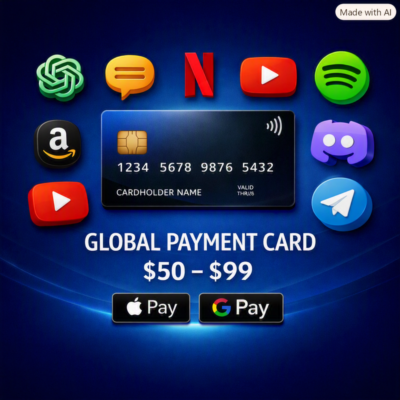 Виртуальная USD Карта | Пополнение | $50-$99 | Международные Платежи | Claude | Spoti