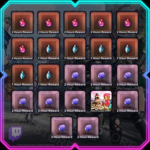 BLACK DESERT • 22 НАГРАДЫ • 2026 BDO Drops (Sep 9) • TWITCH DROPS / ТВИЧ ДРОПСЫ • АВ