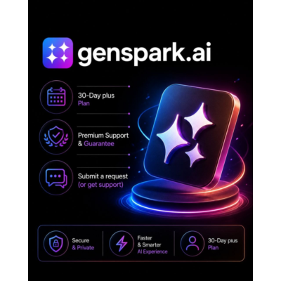Genspark AI PLUS — 10 000 кредитов | Личный аккаунт (АВТОМАТИЧЕСКАЯ ДОСТАВКА)