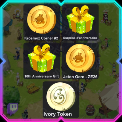 DOFUS • 5 НАГРАД • ZEvent 2026 • TWITCH DROPS / ТВИЧ ДРОПСЫ • АВТО-ВЫДАЧА
