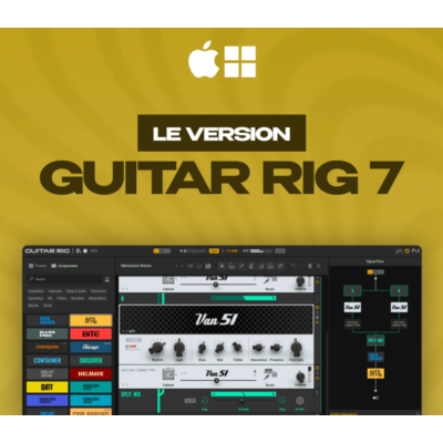 NATIVE INSTRUMENTS GUITAR RIG 7 LE | LICENSE | 24/7
