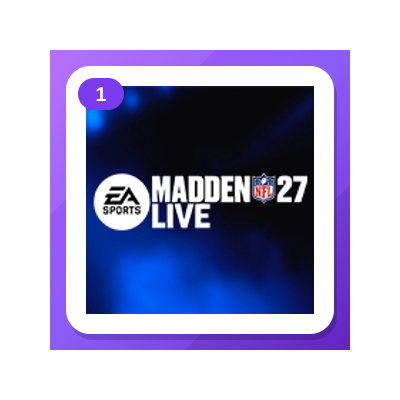 Madden NFL 27 Twitch Drops (1 Item) — Madden Twitch Pack