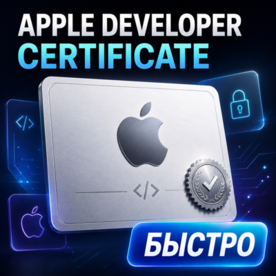 Временный сертификат разработчика Apple – ESign GBox Scarlet