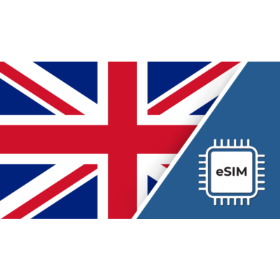 🇬🇧 eSIM Великобритании с номером +44 (eSIM) — Мгновенная доставка