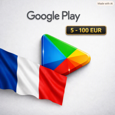🇫🇷 Google Play Gift Card Франция | 5–100 EUR | Google Play | FR Аккаунт